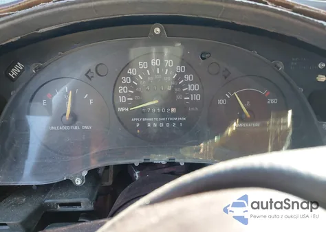 1997 Chevrolet Lumina Police z USA, uszkodzony, nr VIN 2G1WL52M9V9162875